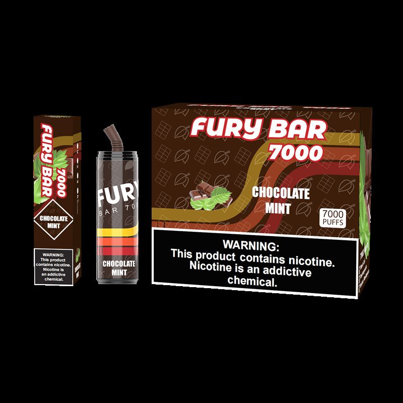 FURY BAR 7000-CHOCOLATE MINT -product+small box+middle box++