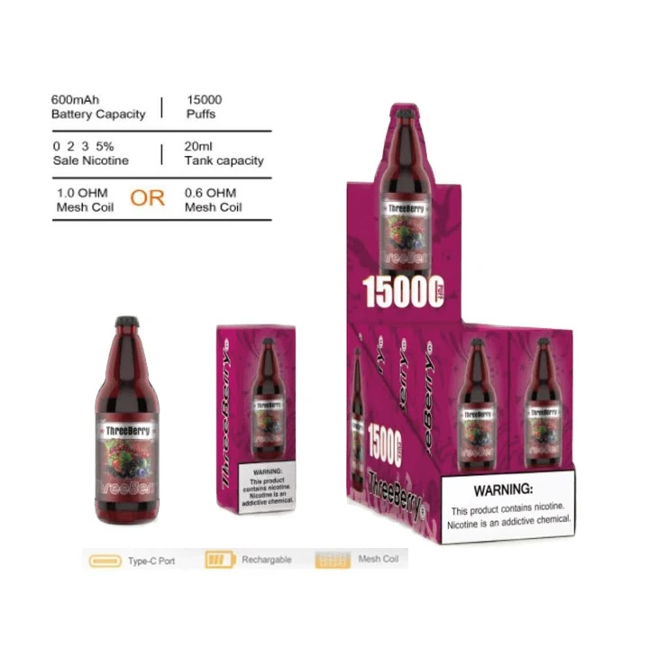 Disposable E Cigarette With 15000puff